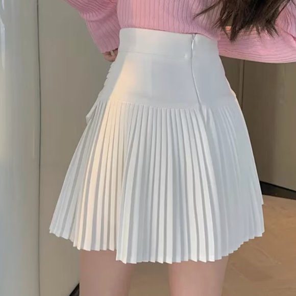 Brand NEW D White Skirt - Picture 4 of 9